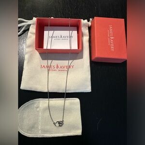 James Avery Furry Friends Heart Necklace